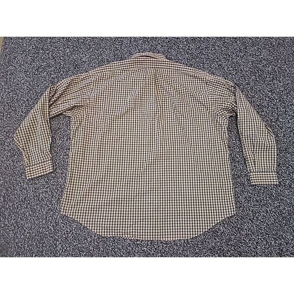 Ralph Lauren Shirt Mens XXL 2XL Yellow Blue Plaid Blake Two-Ply Cotton - Picture 7 of 7
